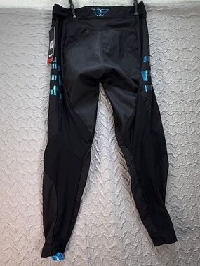 Fly Racing Women’s Lite Motocross Motorcycle Pants Size 5 6 Black Leather knee
